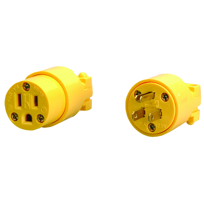 4887 3-WIRE ALL VINYL FECONN 15-AMP YEL