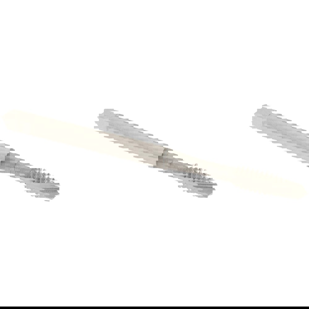 Spiral Point Tap: #6-32 UNC, 2 Flutes, Plug Chamfer, HSS, Bright/Uncoated Coated