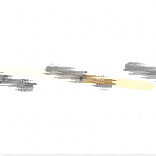 Spiral Point Tap: #6-32 UNC, 2 Flutes, Plug Chamfer, HSS, TiN Coated