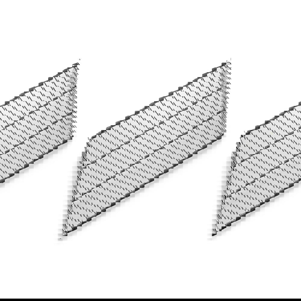 Steel Wire Shelf: Use With Hang Rail Spacing of 30.375 in