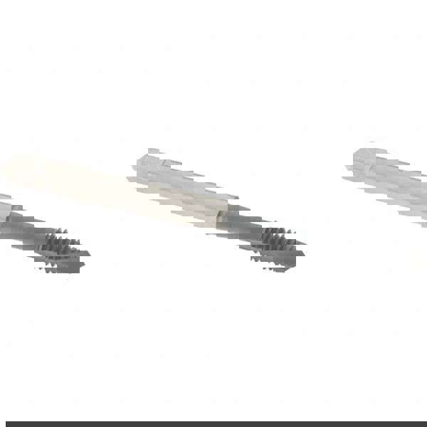 Spiral Point Tap: #8-32 UNC, 2 Flutes, Plug Chamfer, HSS, elektraLUBE Coated