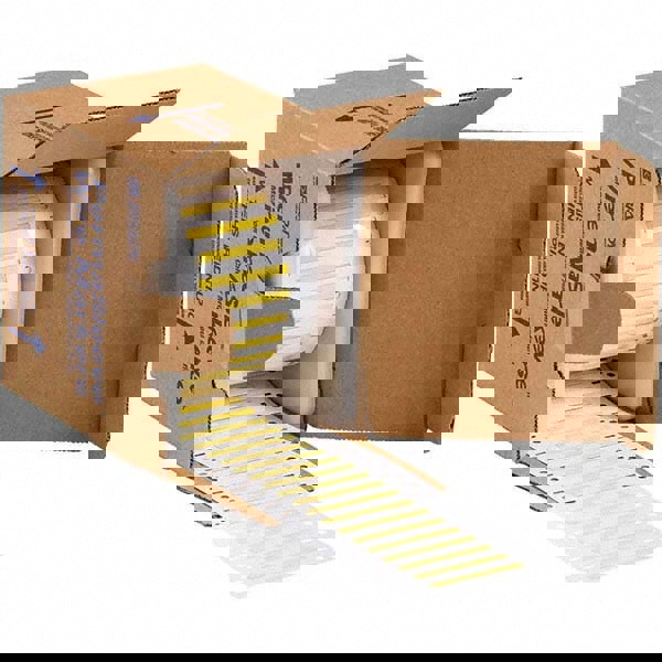 Label Maker Label: Yellow, Polyolefin, 500 per Roll