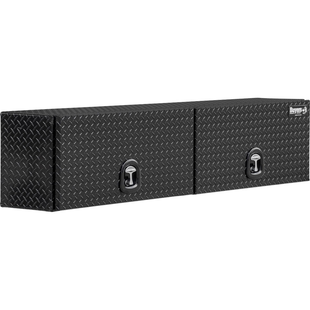 Truck Tool Storage Units; Type: Topside Box ; For Use With: Trucks ; Storage Capacity (Cu. Ft.): 14.5 ; Color: Gloss Black ; Material: Aluminum ; Locking Mechanism: Latch