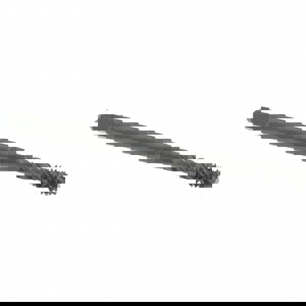 Spiral Flute Tap: #8-32 UNC, 3 Flutes, Modified Bottoming, Vanadium High Speed Steel, Oxide Coated