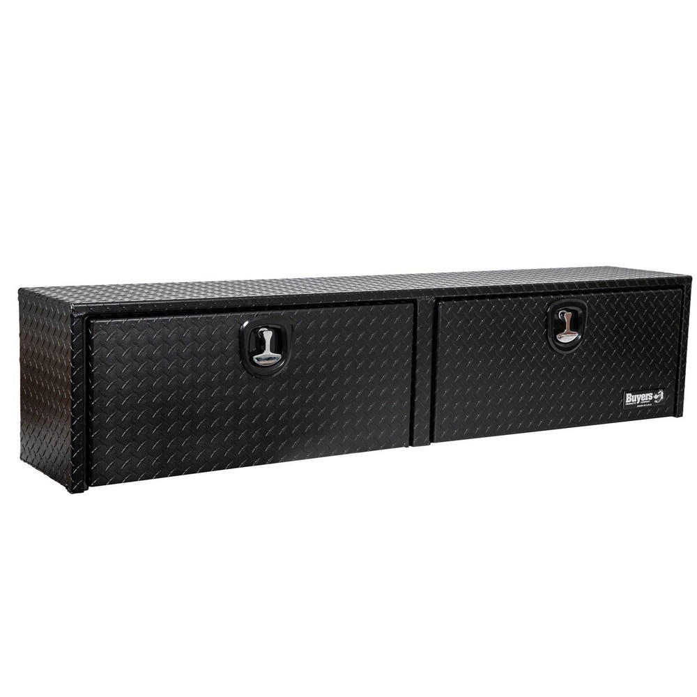 Truck Tool Storage Units; Type: Topside Box ; For Use With: Trucks ; Storage Capacity (Cu. Ft.): 11.9 ; Color: Matte Black ; Material: Aluminum ; Locking Mechanism: Latch