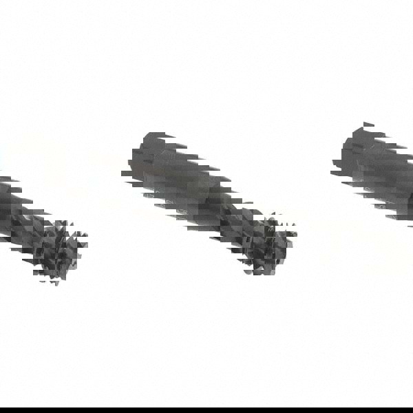 Spiral Flute Tap: 5/16-18 UNC, 3 Flutes, Modified Bottoming, 2B Class of Fit, Vanadium High Speed Steel, Oxide Coated