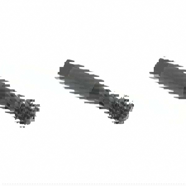 Spiral Flute Tap: 5/16-24 UNF, 3 Flutes, Modified Bottoming, 2B Class of Fit, Vanadium High Speed Steel, Oxide Coated