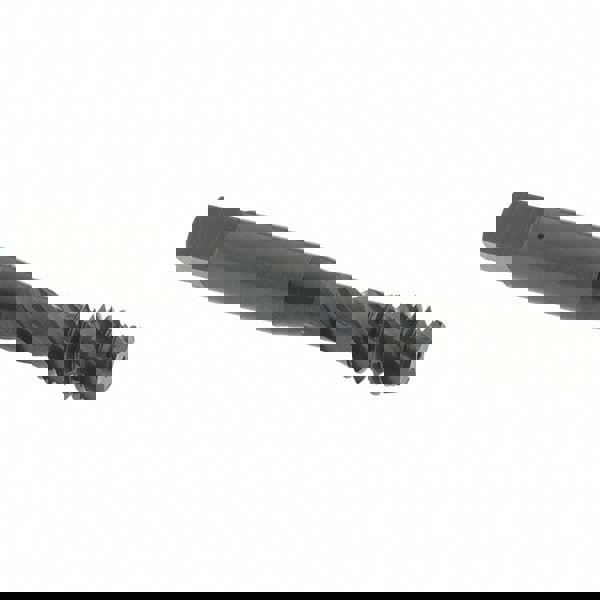 Spiral Flute Tap: 3/8-16 UNC, 3 Flutes, Modified Bottoming, 2B Class of Fit, Vanadium High Speed Steel, Oxide Coated