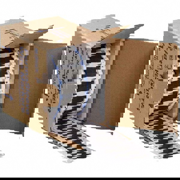 Label Maker Label: Black, Polyolefin, 250 per Roll