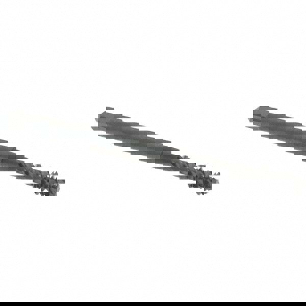 Spiral Flute Tap: #6-32 UNC, 3 Flutes, Modified Bottoming, 3B Class of Fit, Vanadium High Speed Steel, Oxide Coated