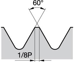 Laydown Threading Insert: LT16ER16UN KC5010, Solid Carbide