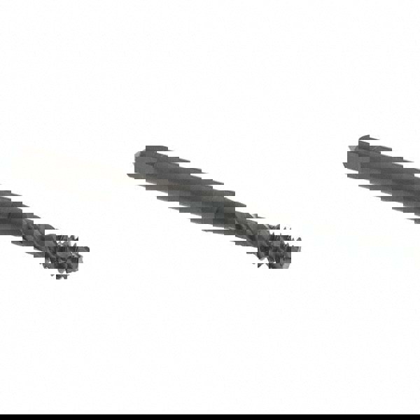 Spiral Flute Tap: #10-24 UNC, 3 Flutes, Modified Bottoming, Vanadium High Speed Steel, Oxide Coated