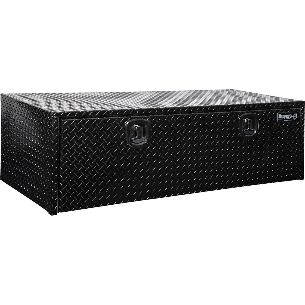 Truck Tool Storage Units; Type: Underbody Box ; For Use With: Trucks ; Storage Capacity (Cu. Ft.): 14.9 ; Color: Black ; Material: Aluminum ; Locking Mechanism: Latch