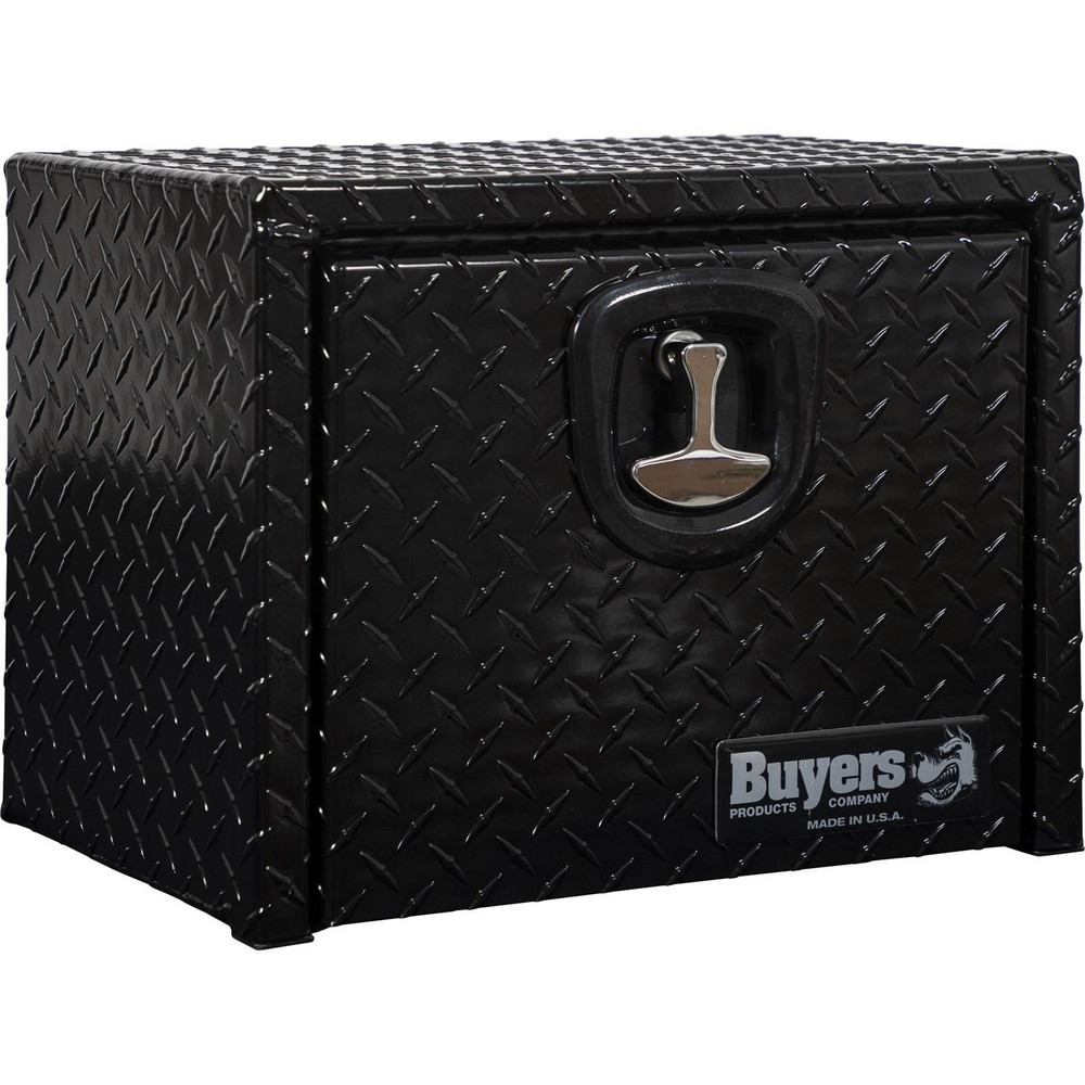 Truck Tool Storage Units; Type: Underbody Box ; For Use With: Trucks ; Storage Capacity (Cu. Ft.): 1.73 ; Color: Black ; Material: Aluminum ; Locking Mechanism: Latch