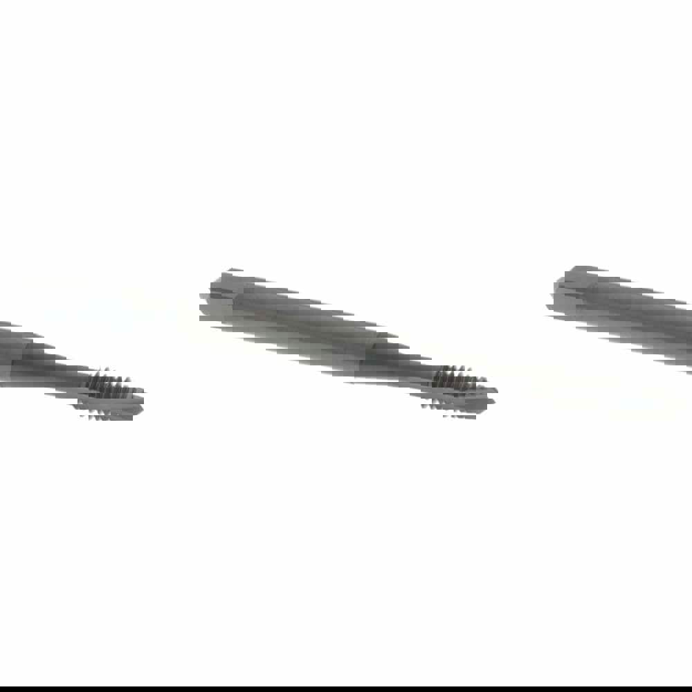 Spiral Point Tap: #4-40 UNC, 2 Flutes, Plug, Vanadium High Speed Steel, Oxide Coated