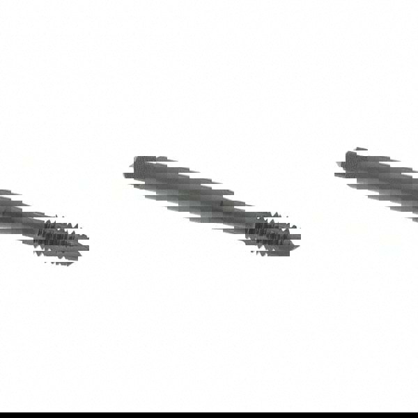 Spiral Point Tap: #10-24 UNC, 3 Flutes, Plug, 2B Class of Fit, Vanadium High Speed Steel, Oxide Coated