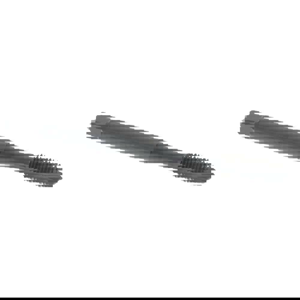 Spiral Point Tap: #10-32 UNF, 3 Flutes, Plug, Vanadium High Speed Steel, Oxide Coated