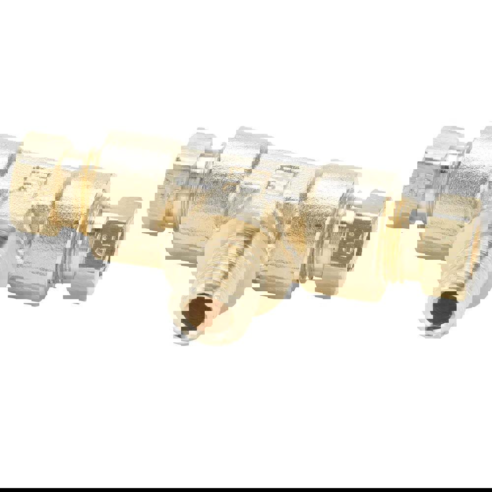 Compression Tube Male Branch Tee: 3/8