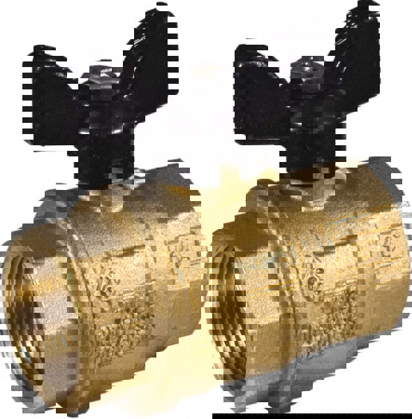 Full Port Bi-Directional Manual Ball Valve: 1/2