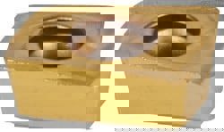 Indexable Drill Insert: DFRLD KC7140, Solid Carbide