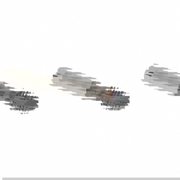 Spiral Point Tap: 1/4-20 UNC, 3 Flutes, Plug, 3B Class of Fit, Vanadium High Speed Steel, TiCN Coated