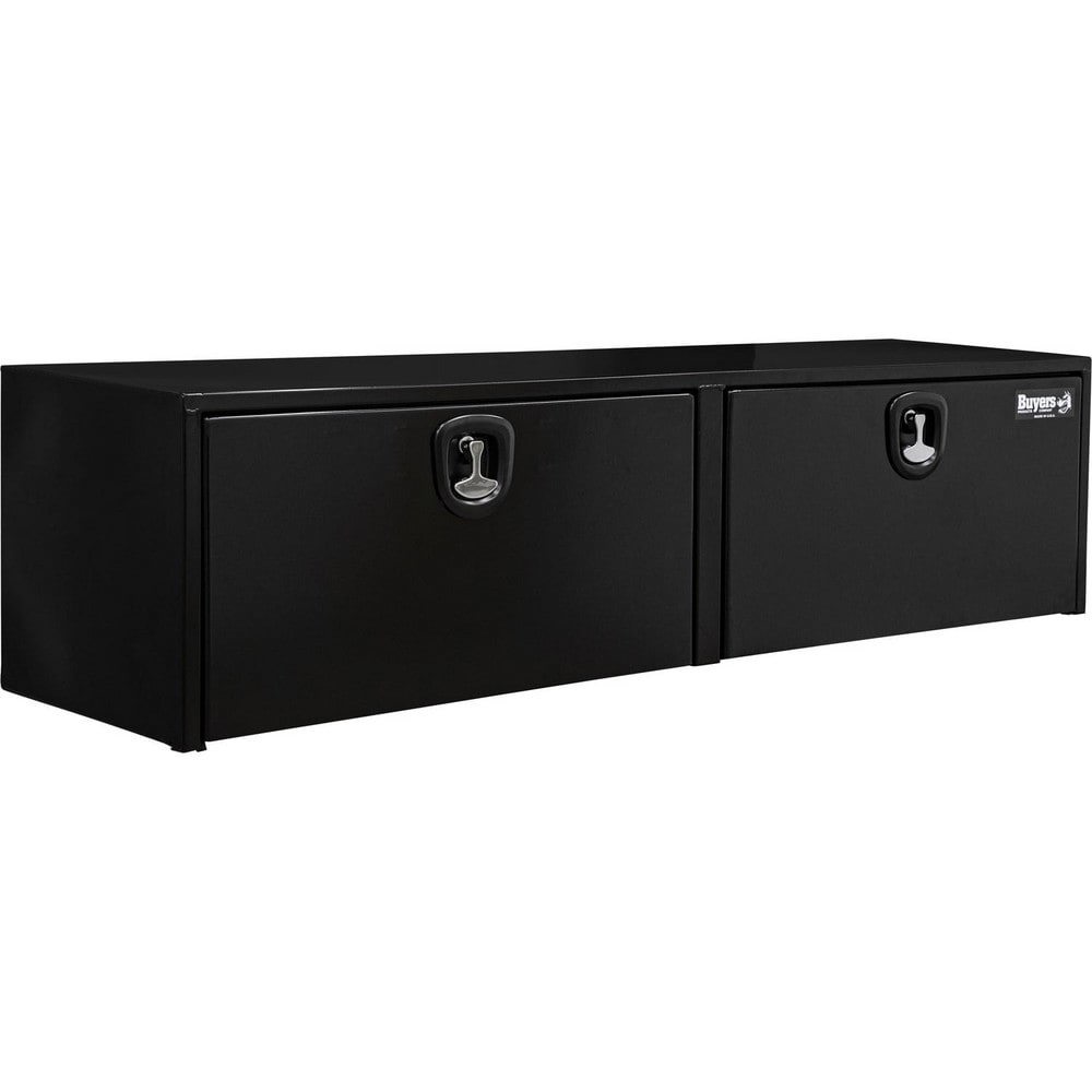 Truck Tool Storage Units; Type: Underbody Box ; For Use With: Trucks ; Storage Capacity (Cu. Ft.): 13.4 ; Color: Gloss Black ; Material: Steel ; Locking Mechanism: Latch