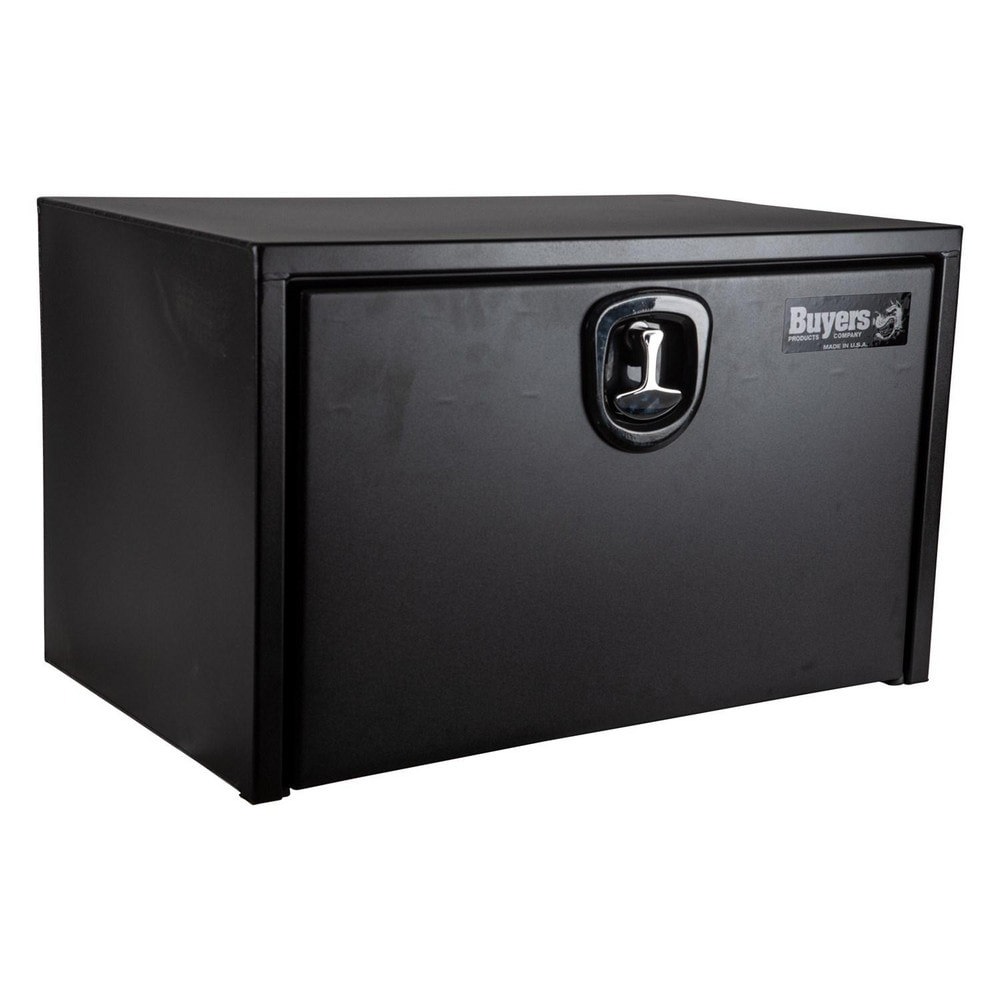 Truck Tool Storage Units; Type: Underbody Box ; For Use With: Trucks ; Storage Capacity (Cu. Ft.): 5.59 ; Color: Black ; Material: Carbon Steel ; Locking Mechanism: 3-Point Locking Latch