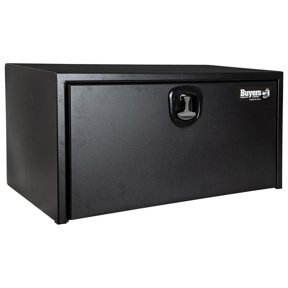 Truck Tool Storage Units; Type: Underbody Box ; For Use With: Trucks ; Storage Capacity (Cu. Ft.): 6.7 ; Color: Matte Black ; Material: Steel ; Locking Mechanism: Latch