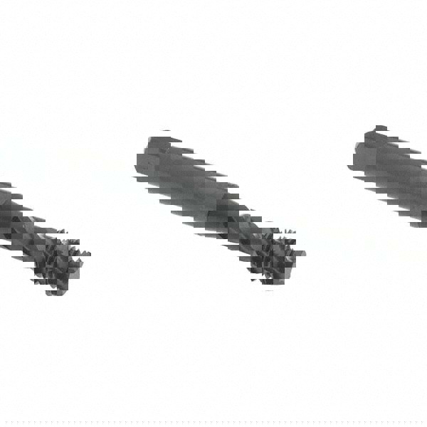 Spiral Flute Tap: 1/4-28 UNF, 3 Flutes, Modified Bottoming, 3B Class of Fit, Vanadium High Speed Steel, Oxide Coated