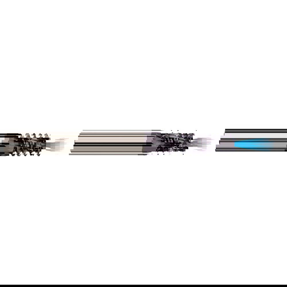 Helical Flute Thread Mill: 1/4-20, Internal/External, 3 Flute, 3/16