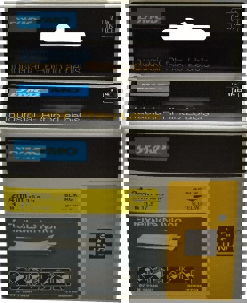 Label Maker Label: Yellow, Flexible Nylon, 450,732