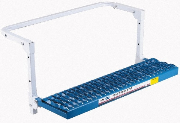 Wheel Steps; Minimum Wheel Diameter: 22-1/2 (Inch); Step Width: 30 (Inch); Step Depth: 15 (Inch); Warranty (Years): Lifetime