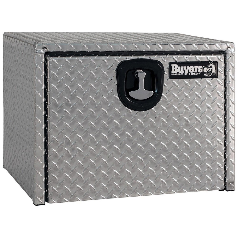 Truck Tool Storage Units; Type: Underbody Box ; For Use With: Trucks ; Storage Capacity (Cu. Ft.): 4.47 ; Color: Silver ; Material: Aluminum ; Locking Mechanism: Latch