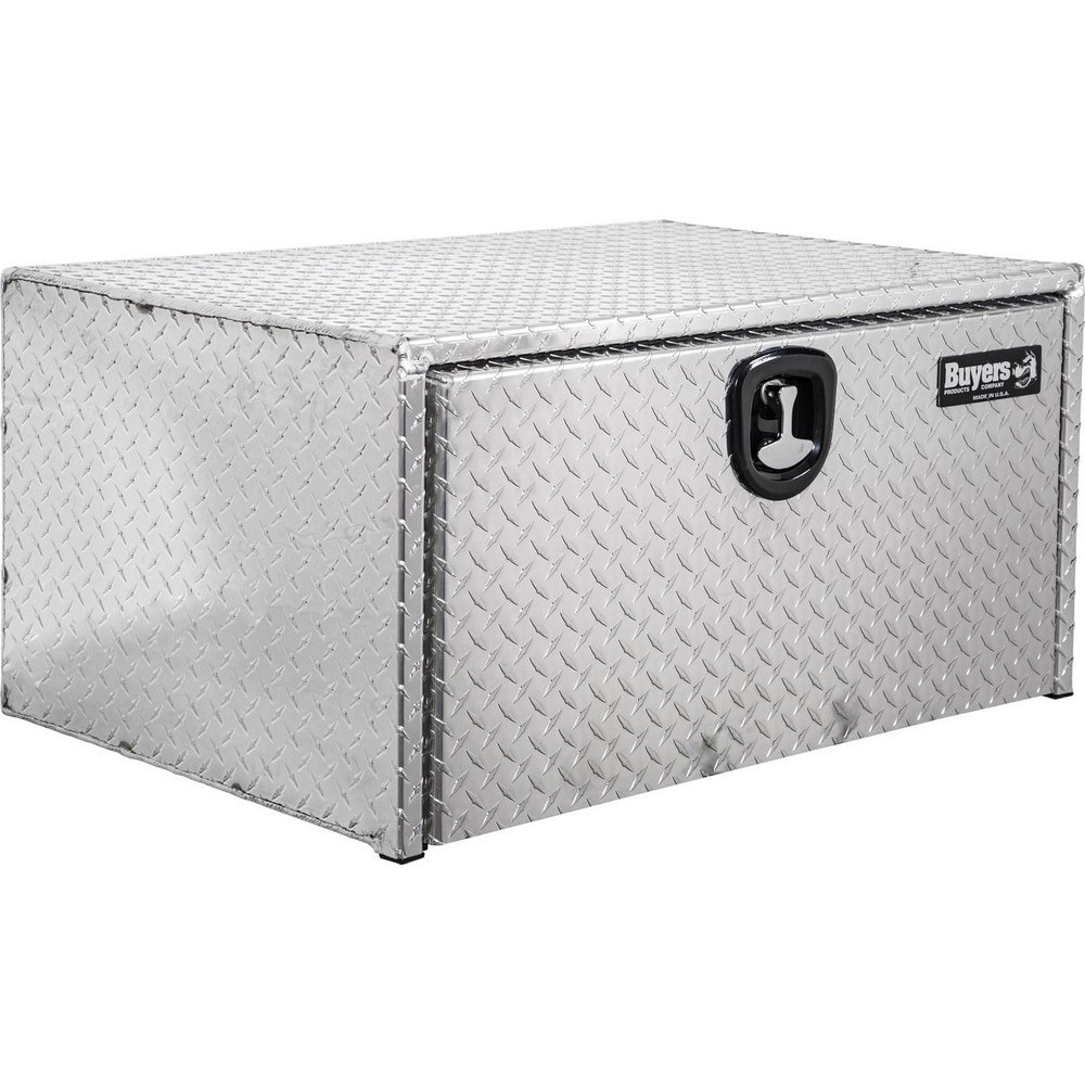Truck Tool Storage Units; Type: Underbody Box ; For Use With: Trucks ; Storage Capacity (Cu. Ft.): 8.94 ; Color: Silver ; Material: Aluminum ; Locking Mechanism: 3-Point Locking Latch