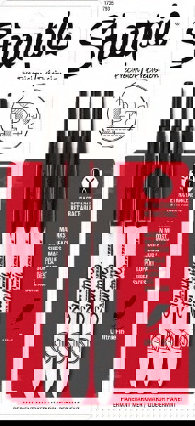 Permanent Marker: Black, AP Non-Toxic, Retractable Ultra Fine Point