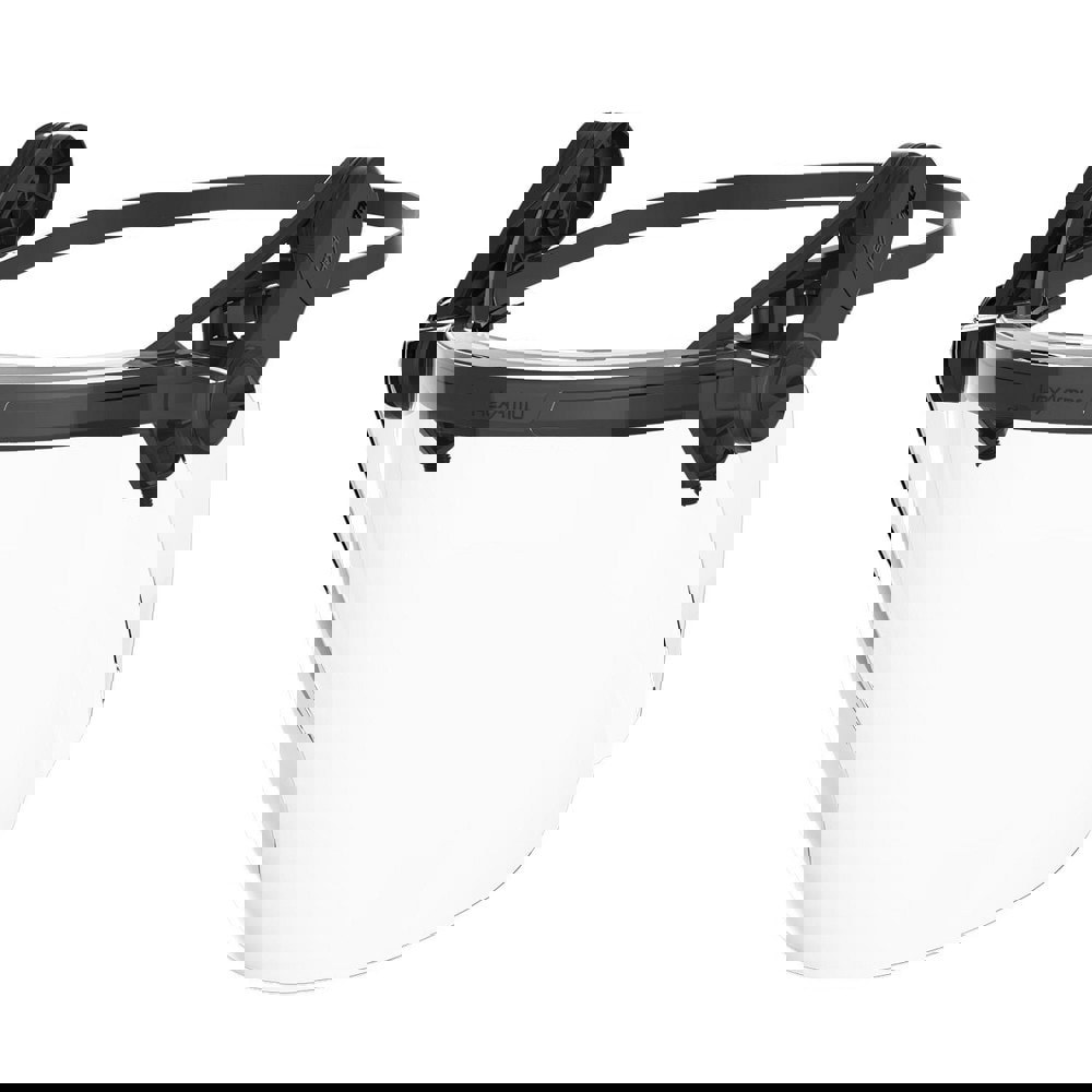 Face Shield & Headgear Sets; Type: Face Shield ; Set Type: Face Shield ; Protection Type: Chemical; Debris; Impact; Ultraviolet ; Suspension Adjustment Type: Non-Adjustable ; Window Coating: Anti-Fog; Scratch-Resistant ; Headgear Material: ABS