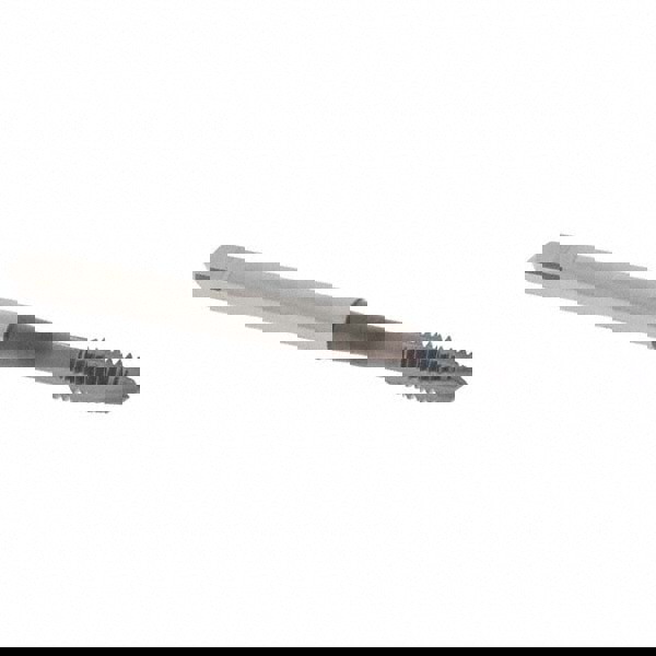 Spiral Point Tap: #8-32 UNC, 3 Flutes, Plug, Vanadium High Speed Steel, TiCN Coated