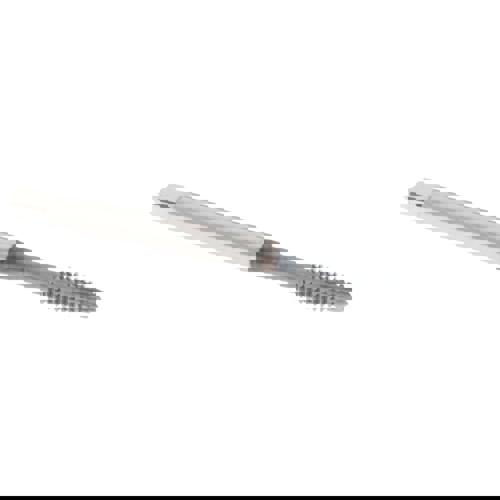 Spiral Point Tap: #6-32 UNC, 3 Flutes, Plug, 2B Class of Fit, Vanadium High Speed Steel, TiCN Coated