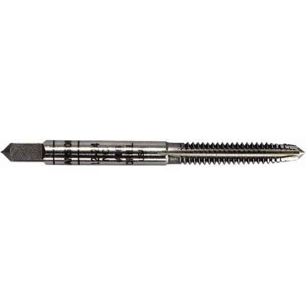 Straight Flute Tap: M11x1.5 Metric Coarse, 4 Flute, Plug Chamfer, 2B Class of Fit, Carbon Steel