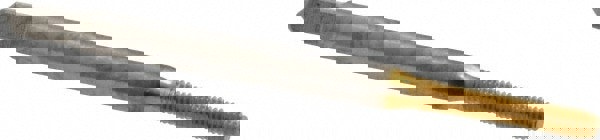 Thread Forming Tap: M2.5x0.45 Metric Coarse, 4H Class of Fit, Bottoming, High Speed Steel, TiN Coated