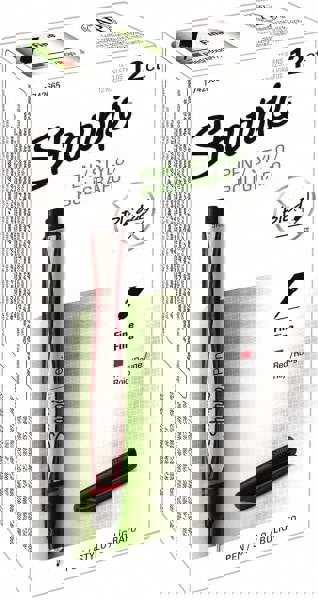 Porous Point Pen: Fine Tip, Red Ink