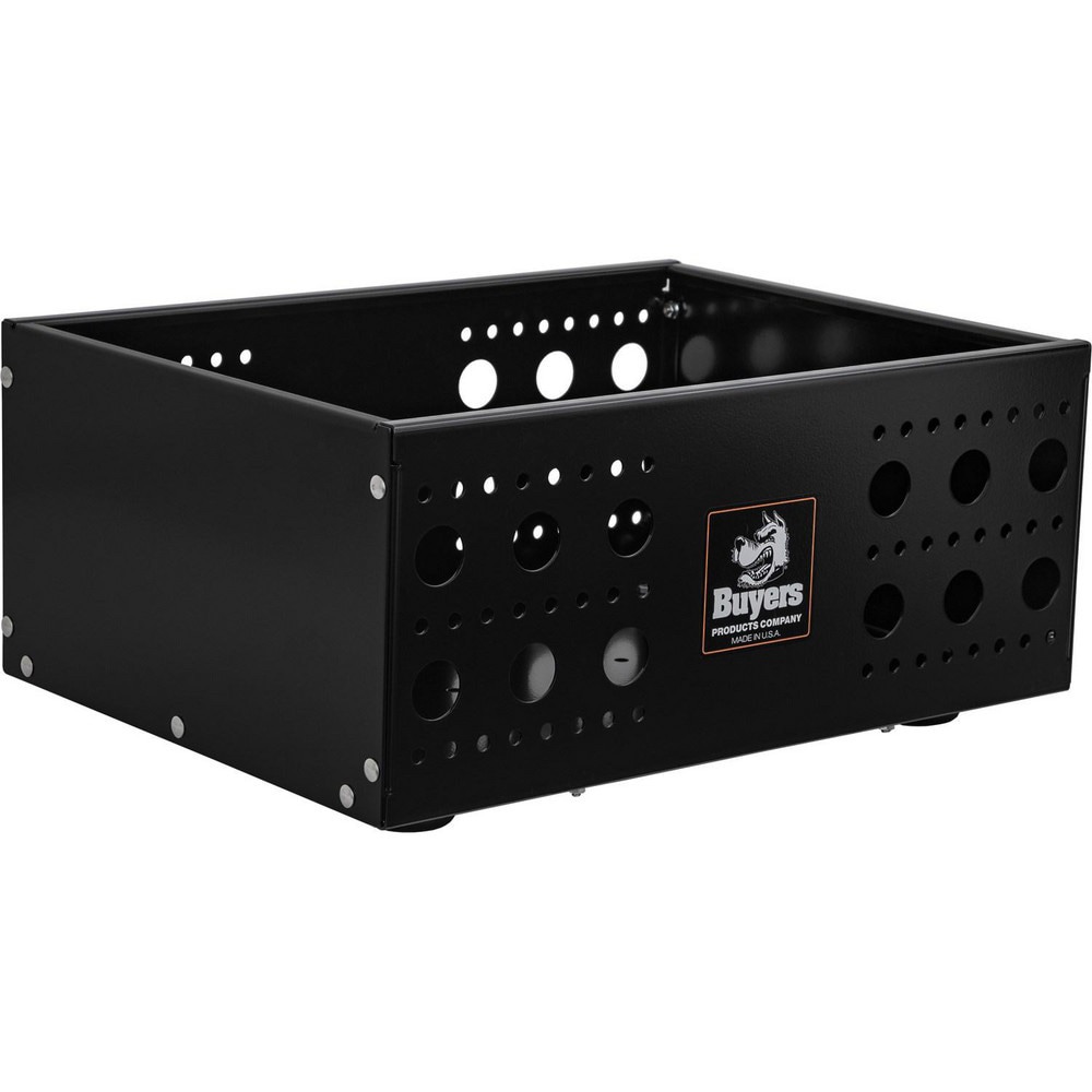 Trailer & Truck Cargo Accessories; Type: Cargo Basket ; For Use With: Trucks and Trailers ; Material: Carbon Steel ; Color: Black ; Length: 24 in ; Width (Inch): 18