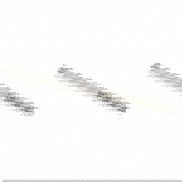 Straight Flute Tap: #6-32 UNC, 3 Flutes, Plug, 2B Class of Fit, Cobalt, Bright/Uncoated