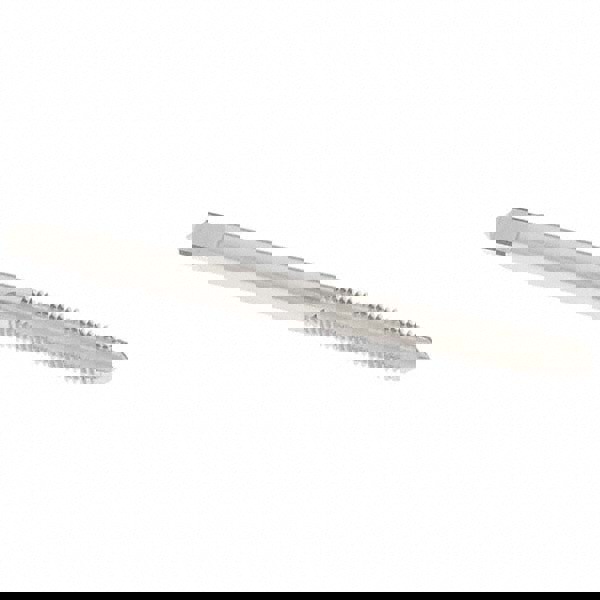 Straight Flute Tap: #10-32 UNF, 3 Flutes, Plug, 2B Class of Fit, Cobalt, Bright/Uncoated