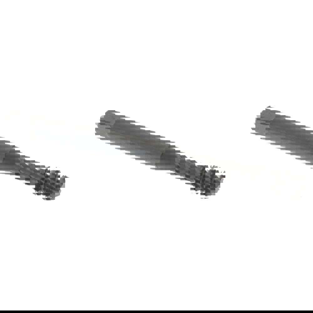 Spiral Flute Tap: #10-32 UNF, 3 Flutes, Modified Bottoming, Vanadium High Speed Steel, Oxide Coated