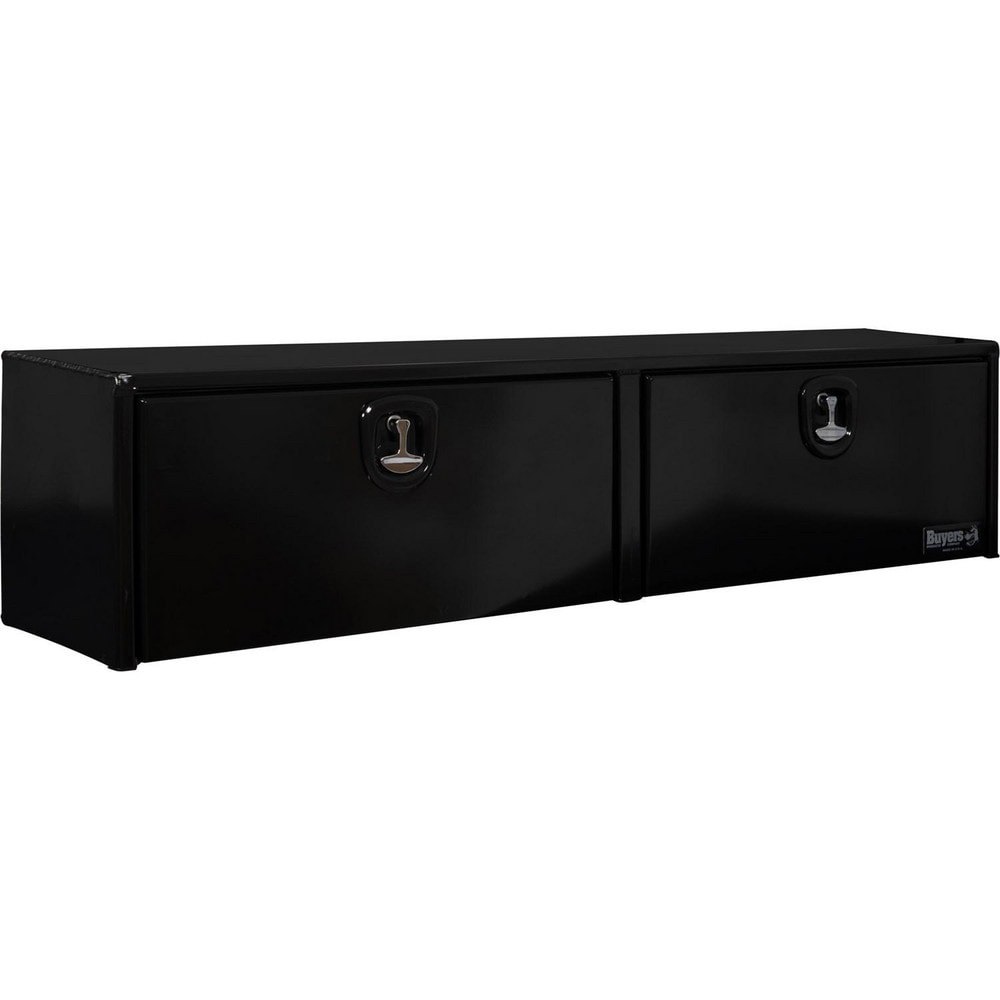 Truck Tool Storage Units; Type: Topside Box ; For Use With: Trucks ; Storage Capacity (Cu. Ft.): 8.61 ; Color: Black ; Material: Aluminum ; Locking Mechanism: Latch