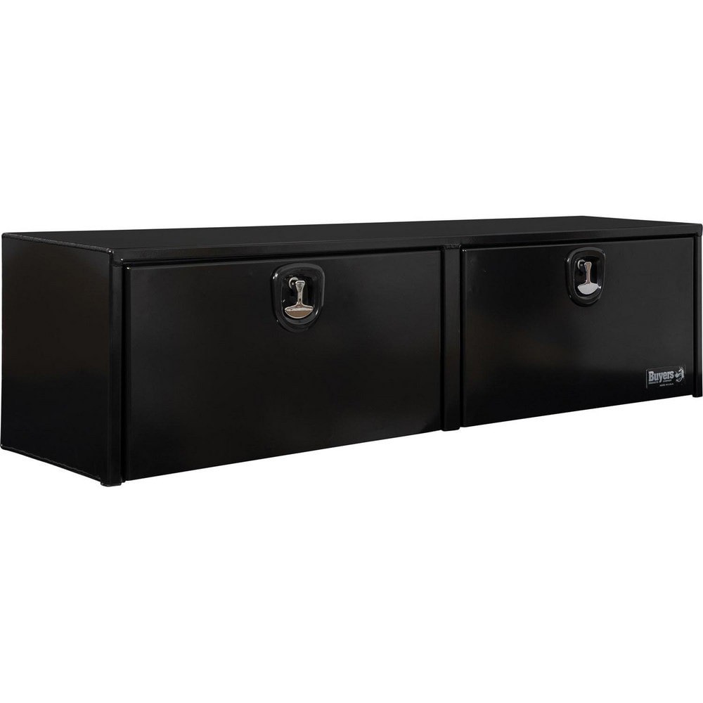 Truck Tool Storage Units; Type: Topside Box ; For Use With: Trucks ; Storage Capacity (Cu. Ft.): 11.9 ; Color: Gloss Black ; Material: Aluminum ; Locking Mechanism: Latch