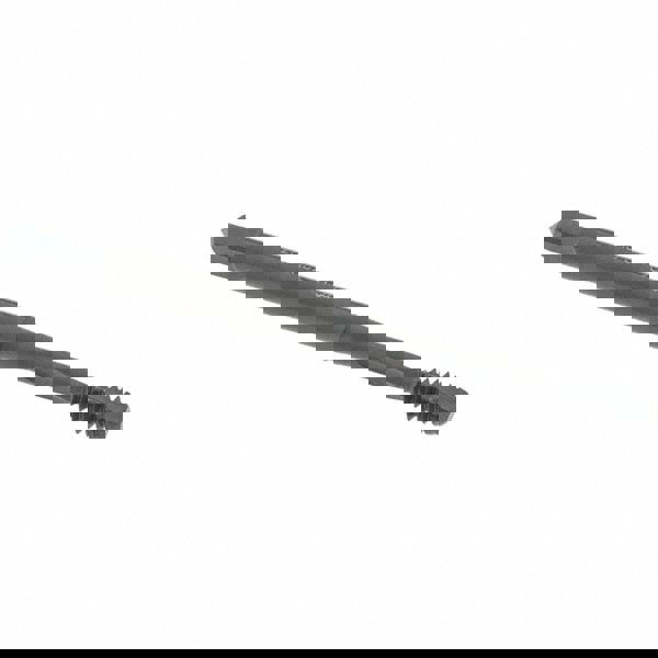 Spiral Flute Tap: #6-32 UNC, 2 Flutes, Modified Bottoming, 2B Class of Fit, Powdered Metal, Oxide Coated