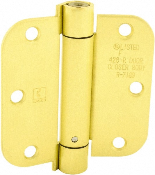 Self Closing Hinge: Full Mortise, 3-1/2