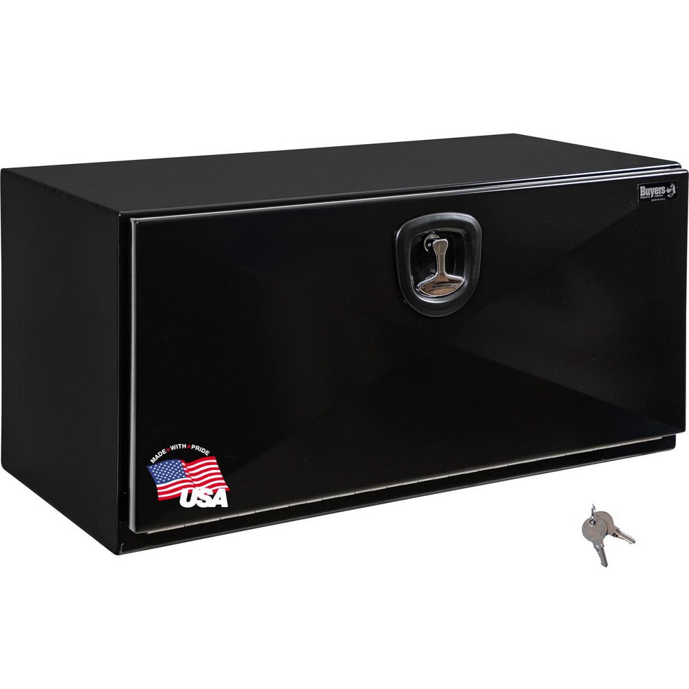 Truck Tool Storage Units; Type: Underbody Box ; For Use With: Trucks ; Storage Capacity (Cu. Ft.): 5.5 ; Color: Black ; Material: Steel ; With Lid: No